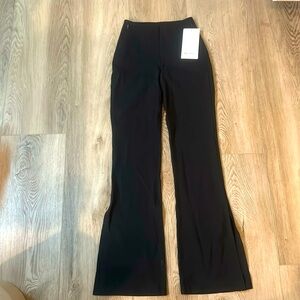 Lululemon Smooth fit split hem flared pants